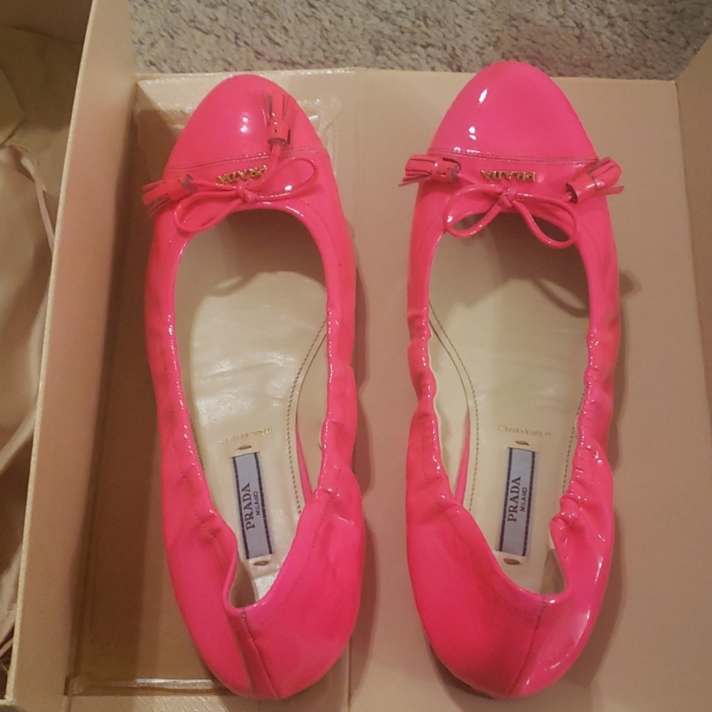 Prada ballet shoe